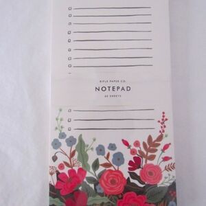 Rifle Paper Co Note Pad To Do List New in Packaging